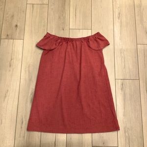 Madewell Burnt Orange Dress Size L